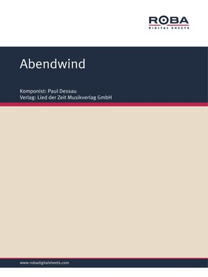 cover image of Abendwind